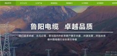 山東陽谷*陽電纜有限公司網(wǎng)站設計營銷型案例作品